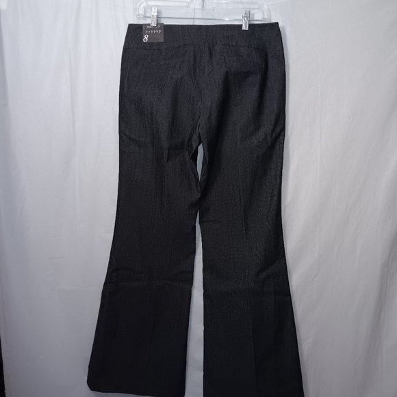 SANDRO STUDIO MODERN FIT COTTON BLEND WIDE LEG DRESS PANTS - Picture 9 of 10